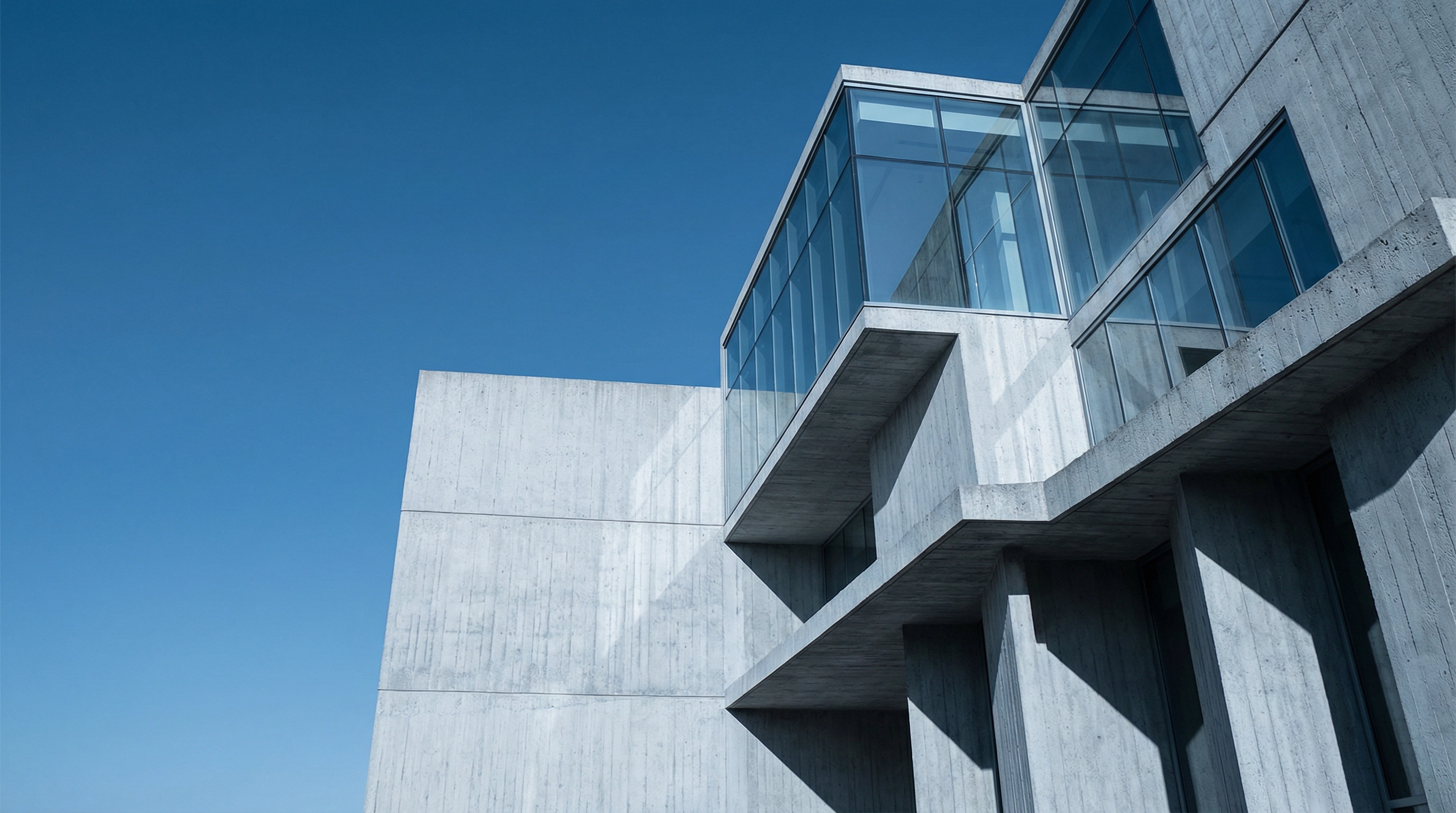 Modern architectural building